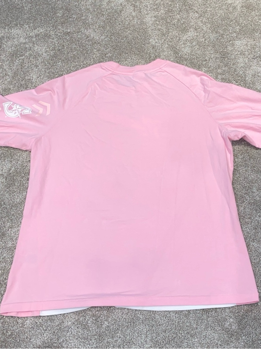 Vintage Nike Seattle Mariners‎ Long Sleeve Pink & White Long Sleeve Woman’s XL - Picture 2 of 11